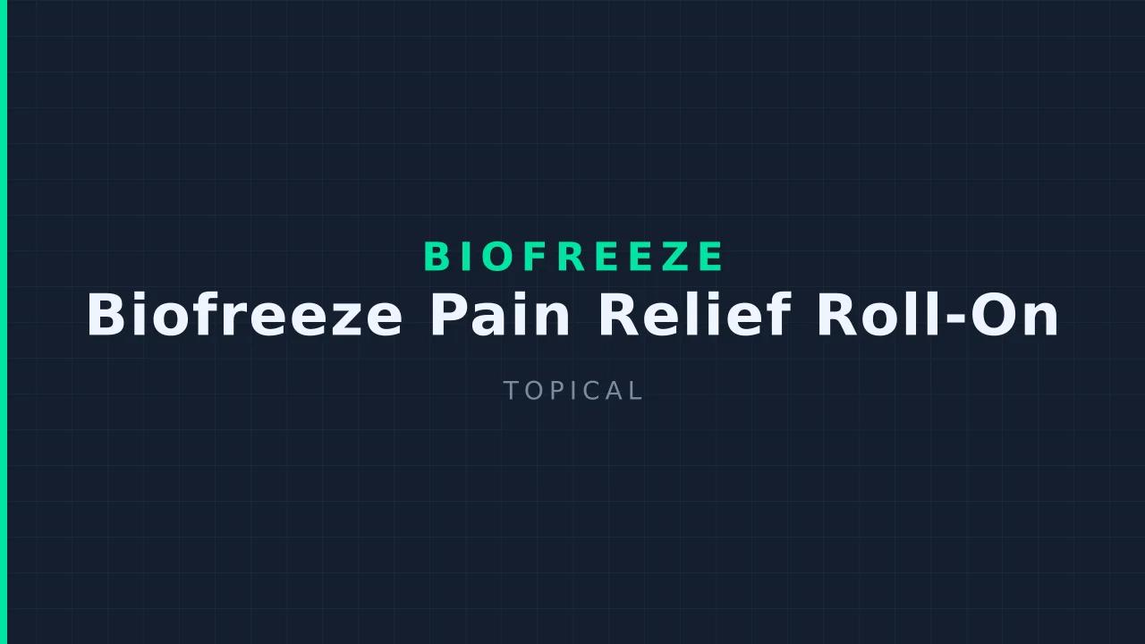 Biofreeze Pain Relief Roll-On