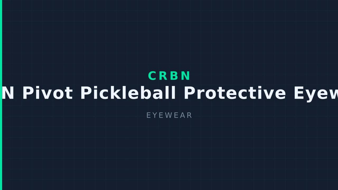 CRBN Pivot Pickleball Protective Eyewear