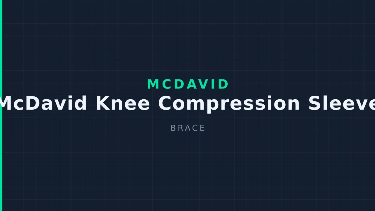 McDavid Knee Compression Sleeve
