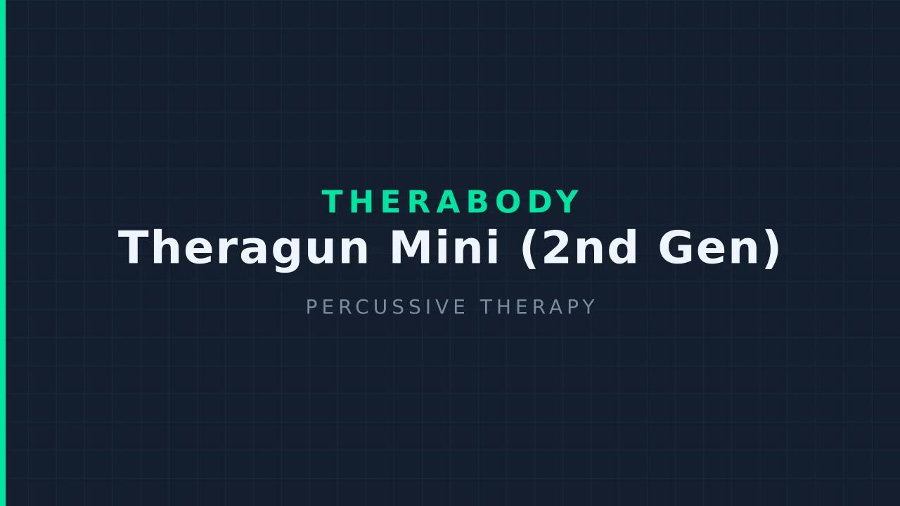 Theragun Mini (2nd Gen)